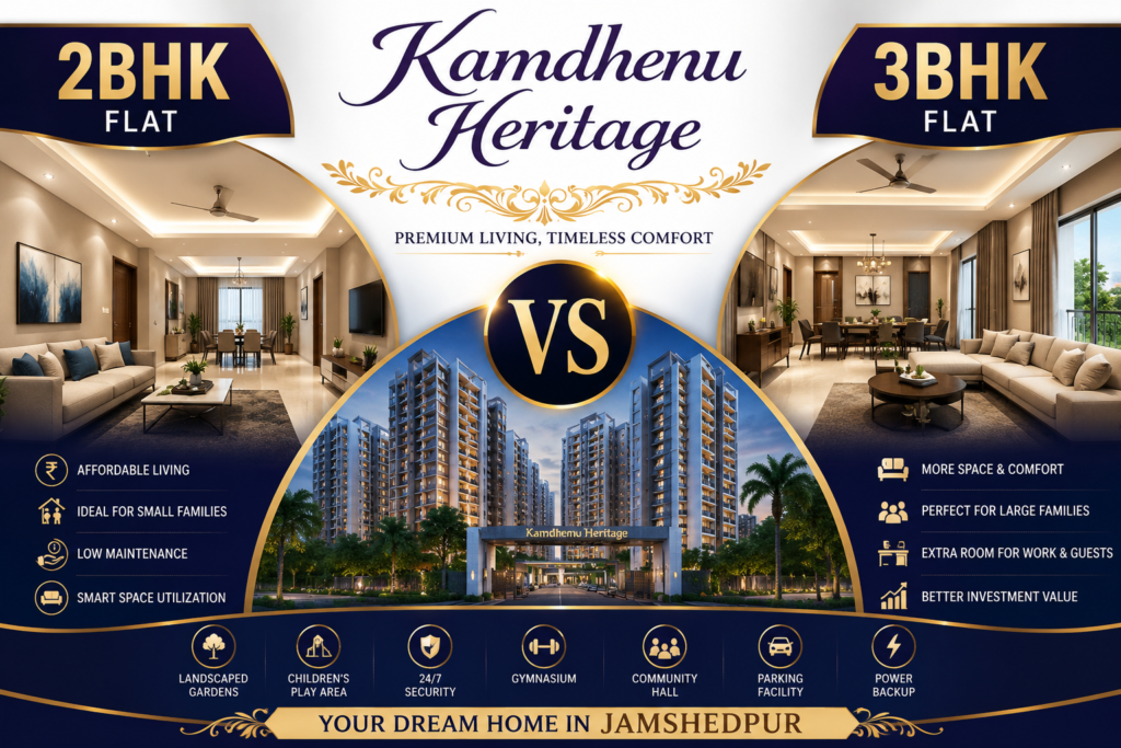 2 bhk 3 bhk flat