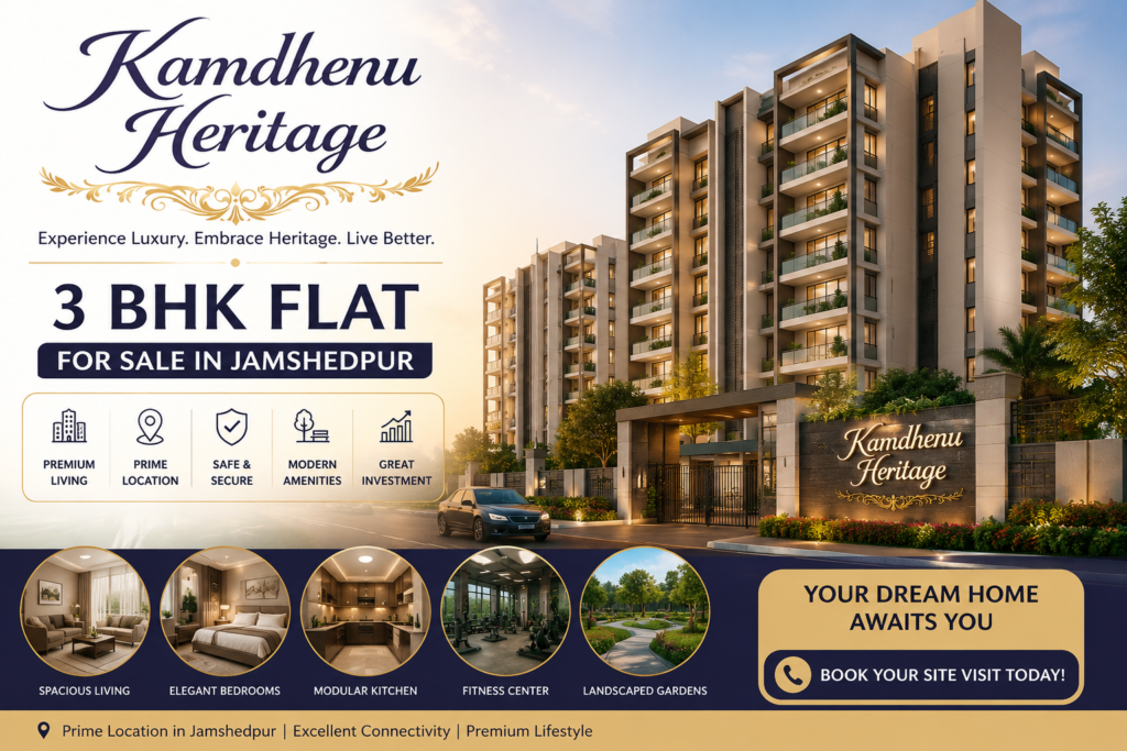 3 BHK Flat for Sale in Jamshedpur
