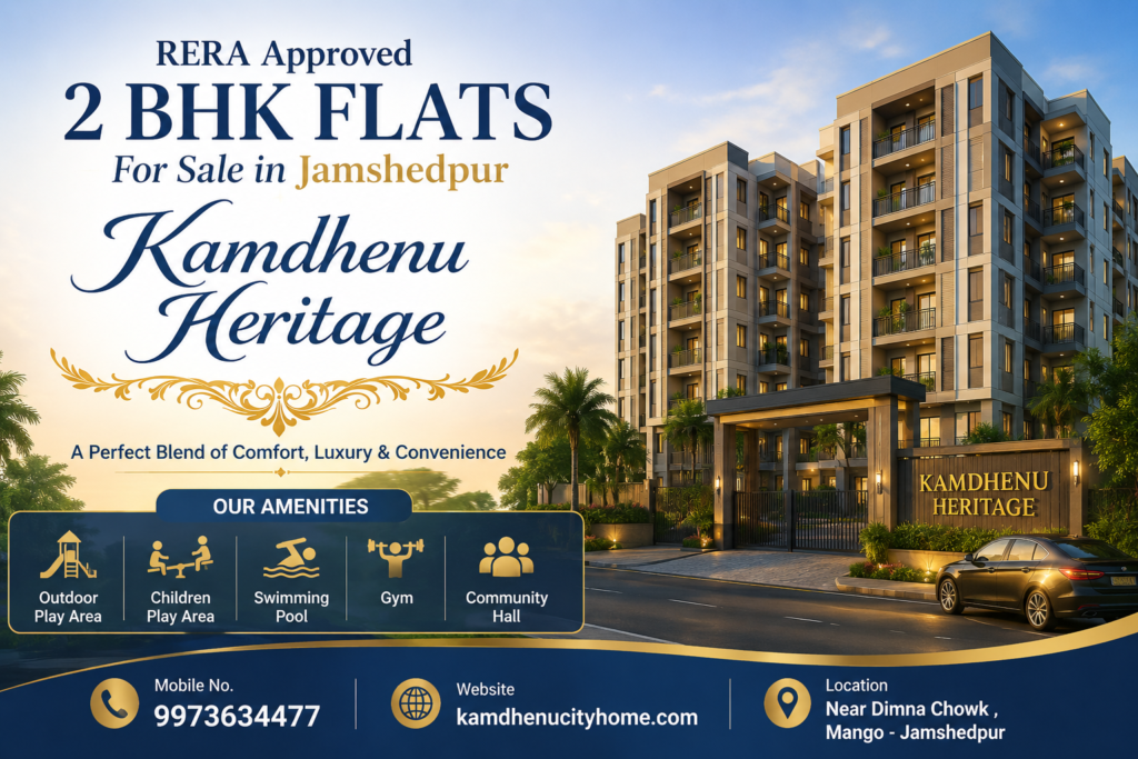 2 bkh flat for sale in jamshedpur