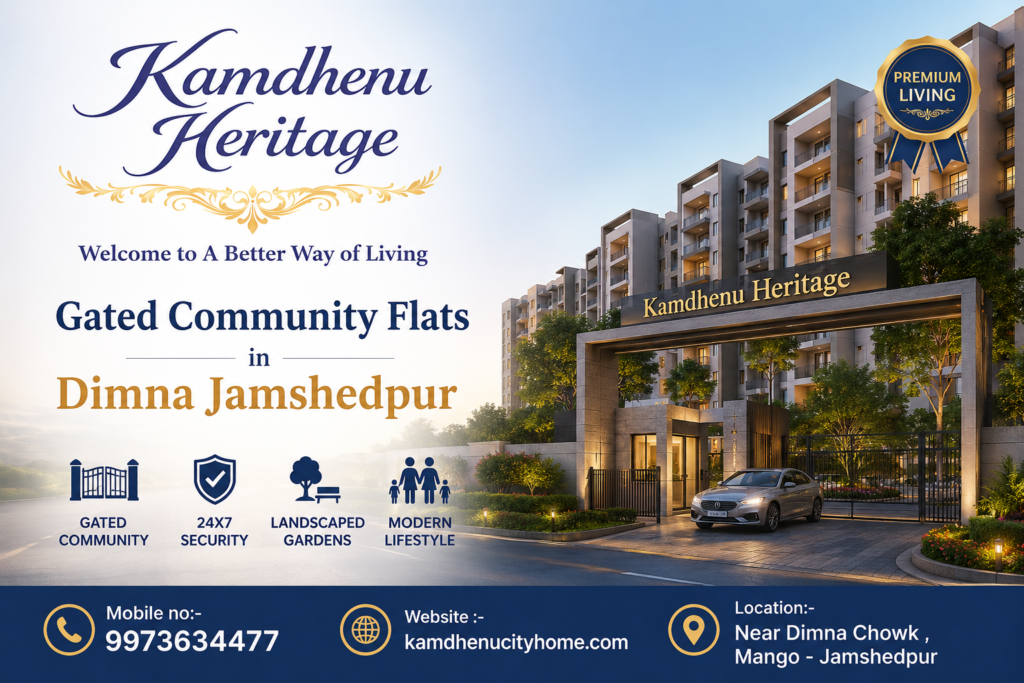 Gated Community Flats in Dimna Jamshedpur