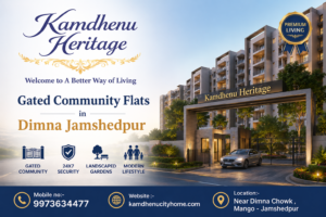 Gated Community Flats in Dimna Jamshedpur
