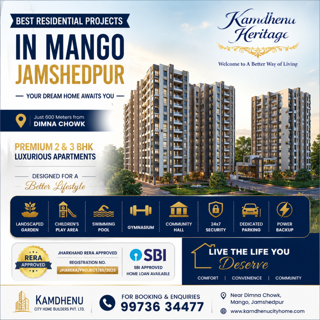 Best Residential Projects in Mango Jamshedpur