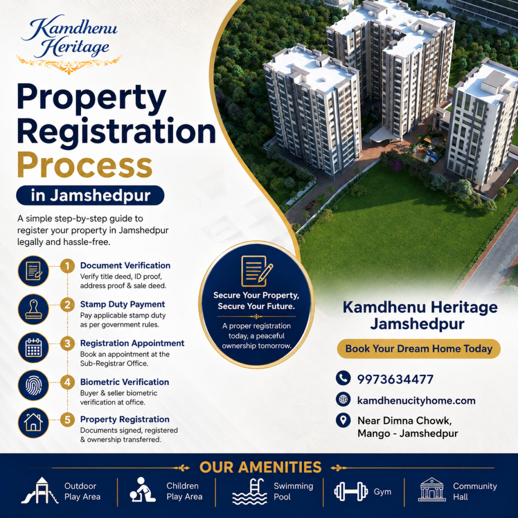 Property Registration Process in Jamshedpur